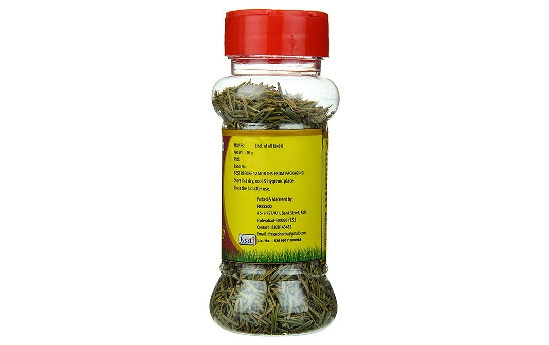 Fressco Nature's Garden Rosemary    Bottle  30 grams